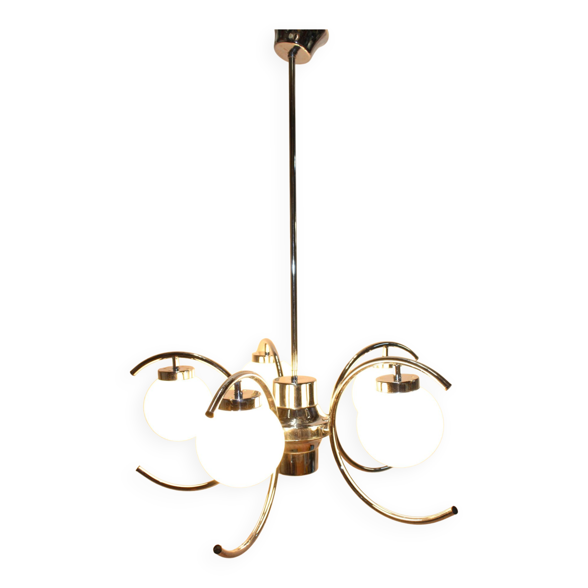 vintage chandelier design 70 space age