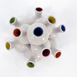 Vintage Tulip Vase • Ceramic • 1980's