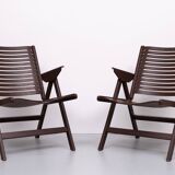 Vintage Rex multiplex folding chairs Niko Kralj, Joegoslavië 1950