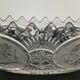 70s moulded glass fruit bowl