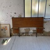 Metal and wicker headhead 50s