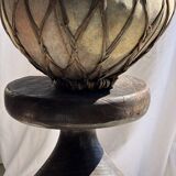 Pawn Brown - Stool, side table in the shape of a brown pawn.