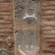 Glass pharmacy jar vase