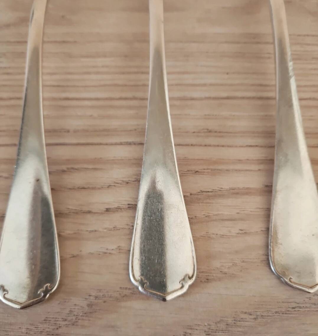 Christofle soup spoons