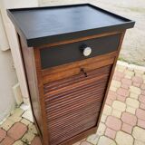 Vintage curtain binder cabinet