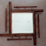 Old rattan mirror 37/37