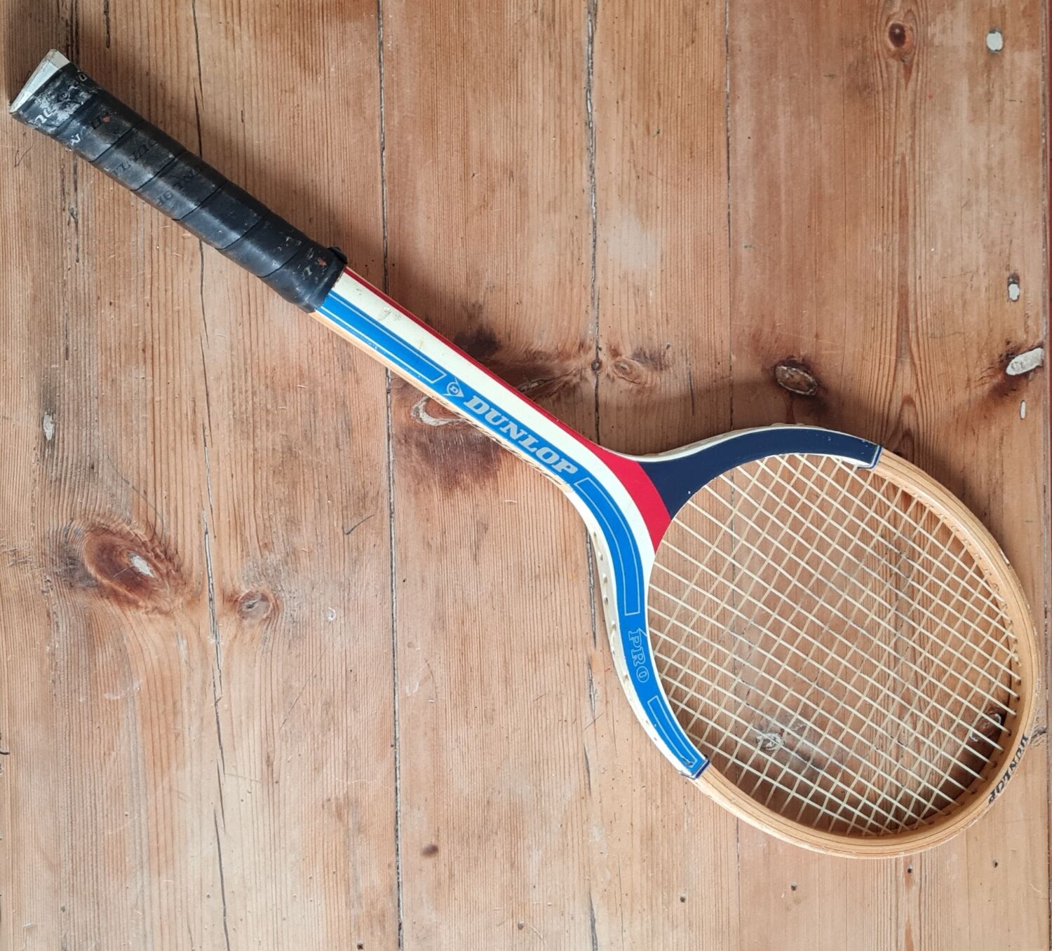 Dunlop vintage tennis racket