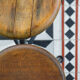 A pair of stool bauhaus