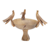 Petite coupe en corne sculptée