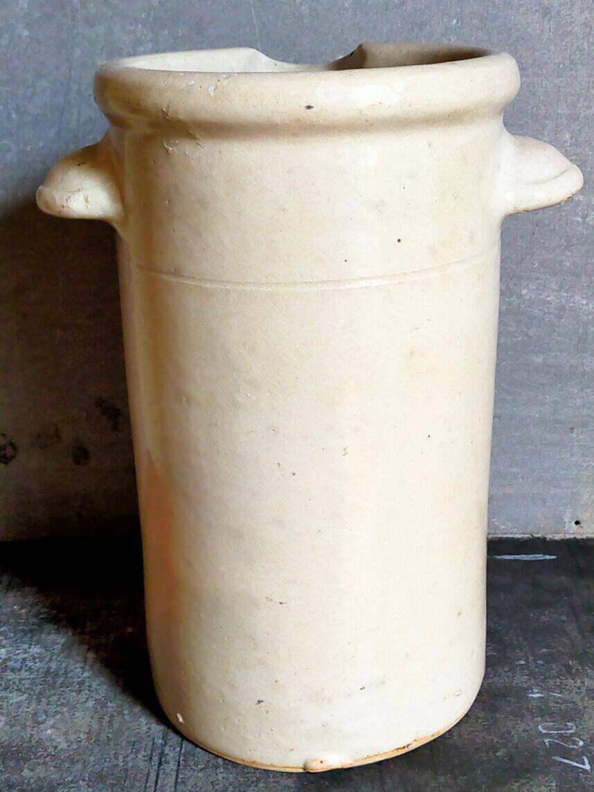 19th century stoneware vase 29 cm