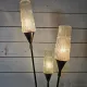 Vintage 3-light floor lamp from the 1960s.