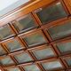 Vintage Dutch haberdashery furniture made of hardwood, 1930s.