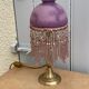 Pair of pampille bedside lamps