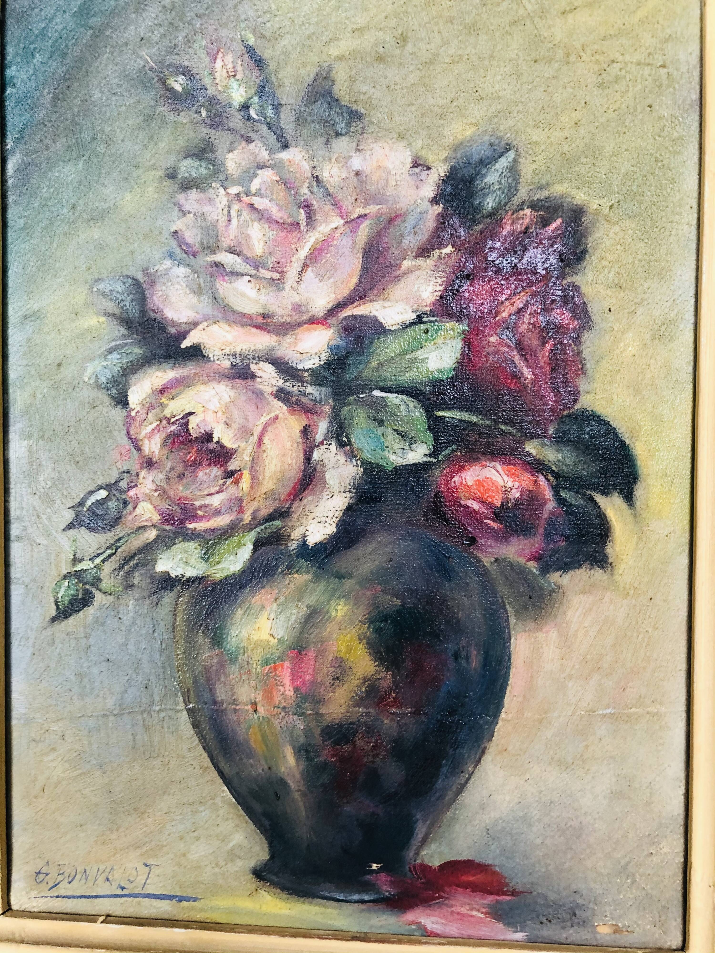 Still life with bouquet