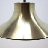 Mid-century design brass pendant by Napako, 1970s