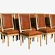 Set of 14 Louis XVI style lacquered chairs