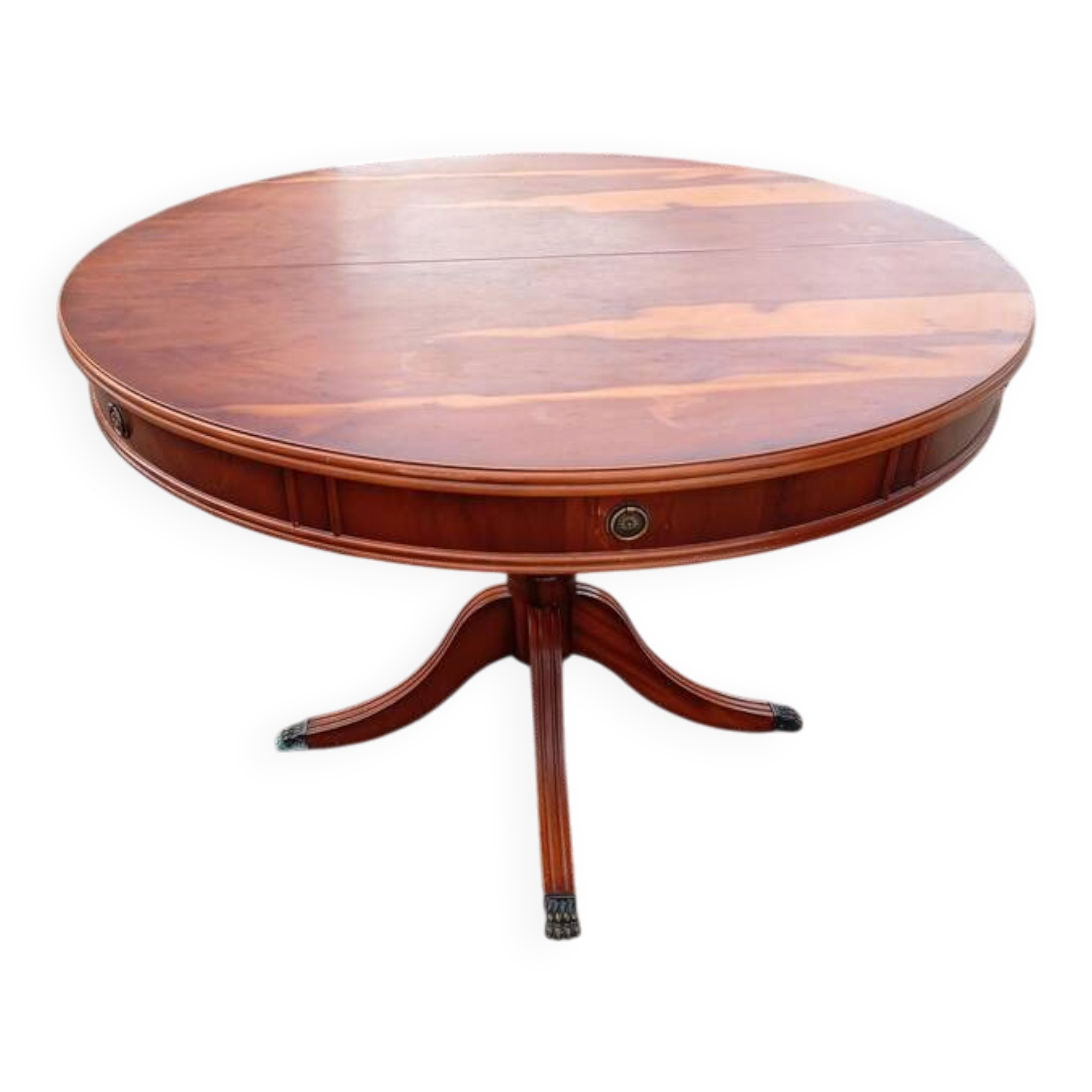 Regency style circular dining table