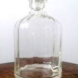 Whisky decanter with godrons around 1970