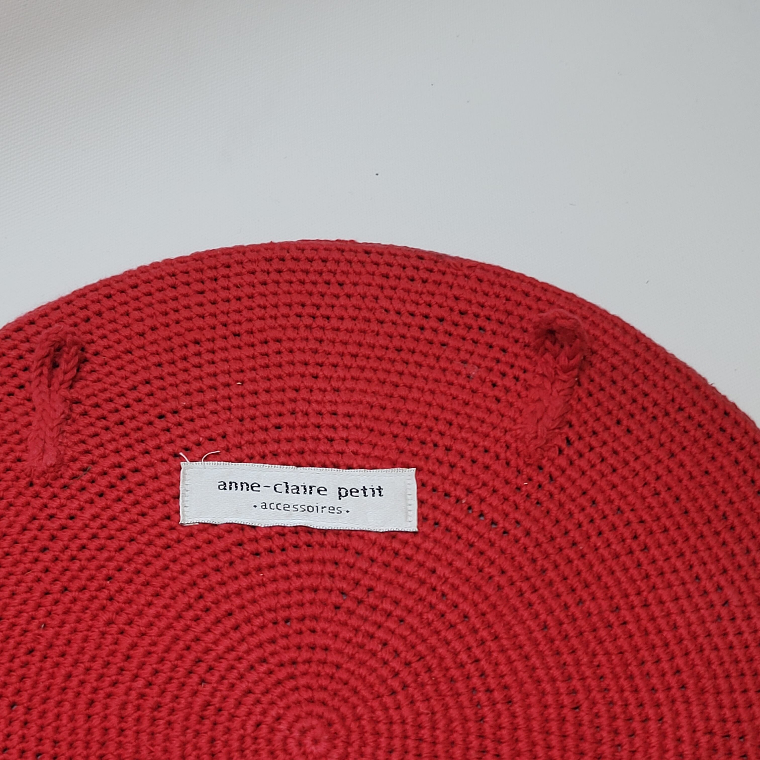 Miroir Rond Mural Cadre Crochet Tricot Bohême