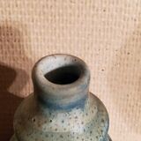 Designer vase by Jean Busson in glazed ceramic terracotta from Dinan
