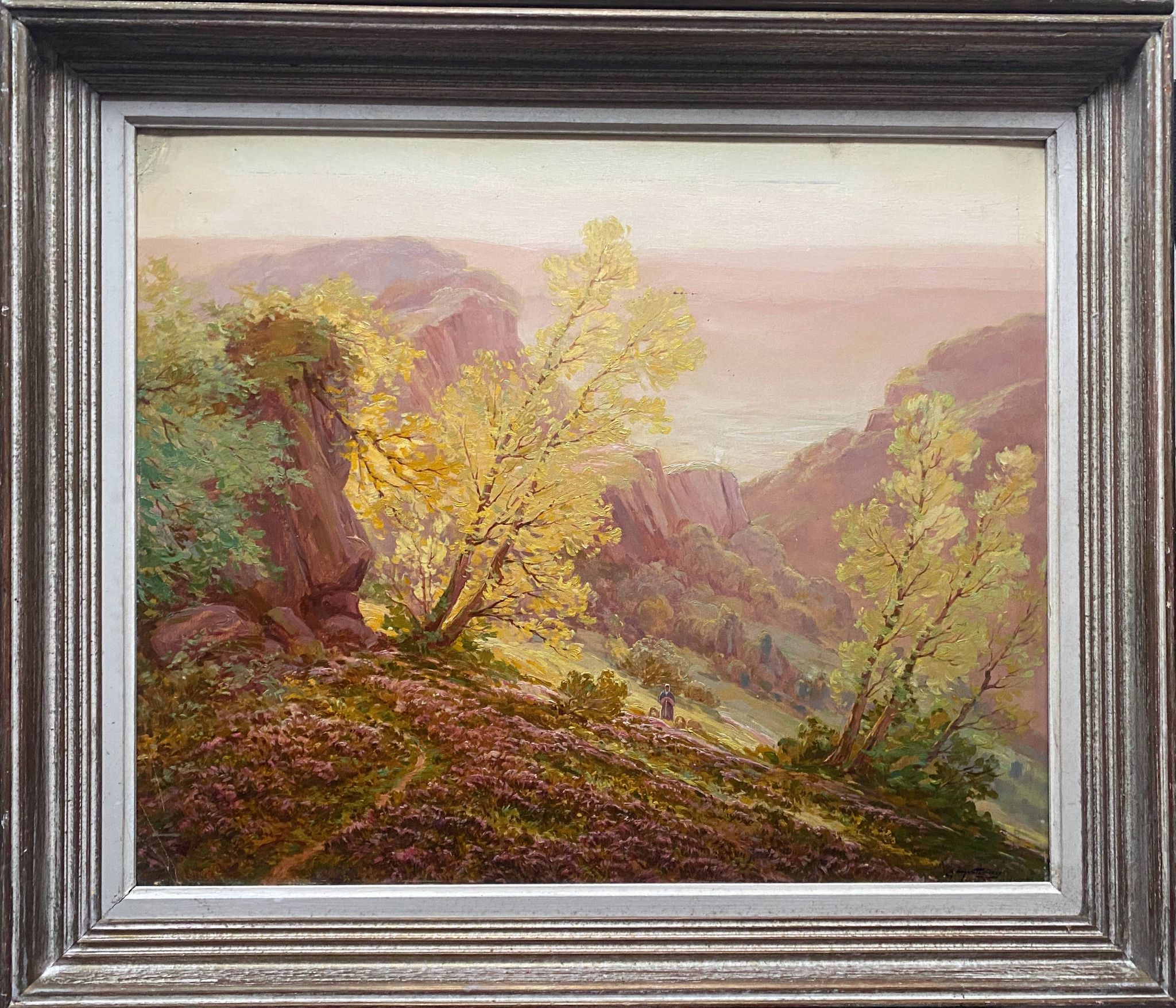 During HSP Paintings: “Landscape of Dauphiné” by Gaétan Montagney