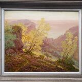 During HSP Paintings: “Landscape of Dauphiné” by Gaétan Montagney