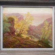 During HSP Paintings: “Landscape of Dauphiné” by Gaétan Montagney