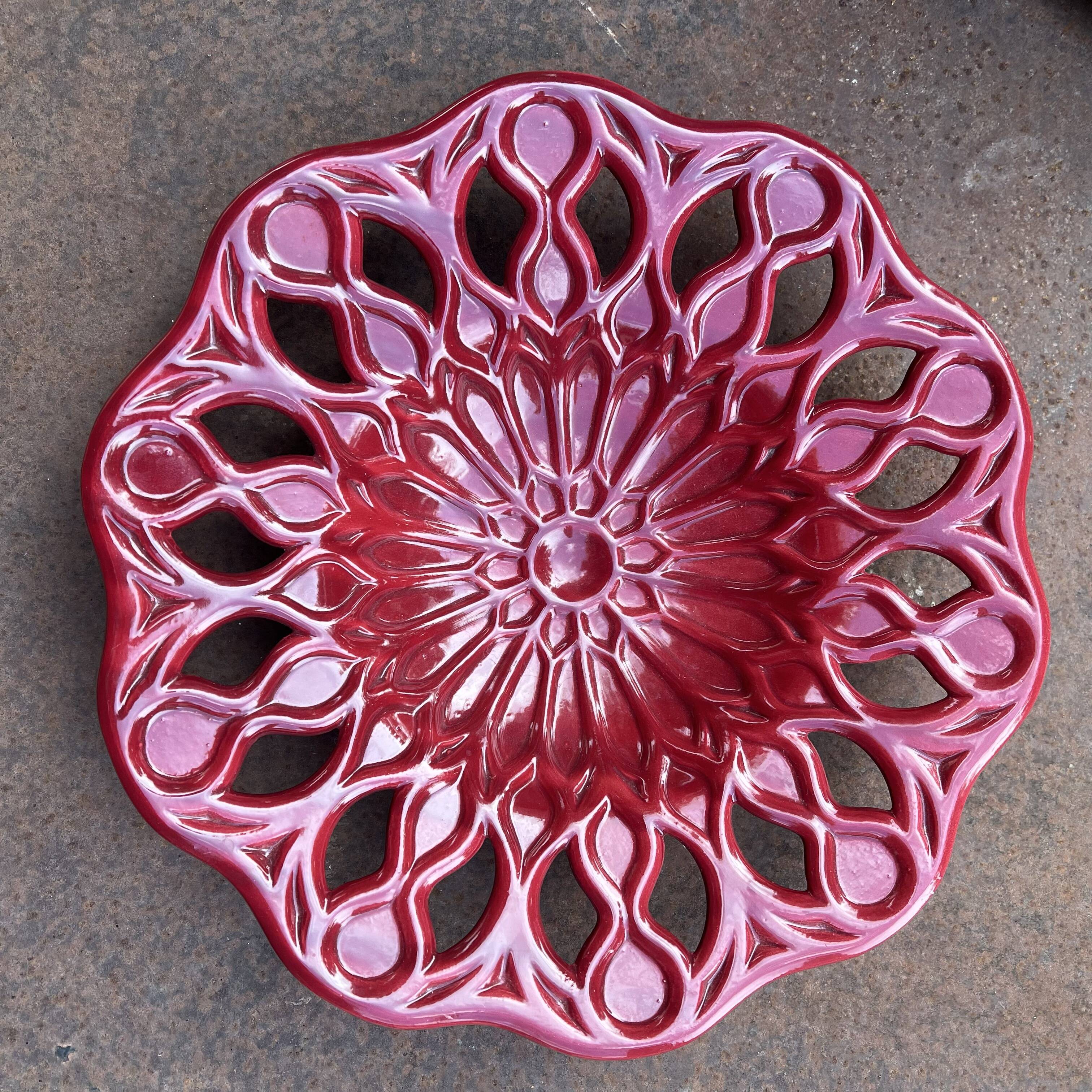 Coupe ajourée années 50