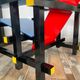 “Red and blue” lounge chair in the style of Gerrit Rietveld