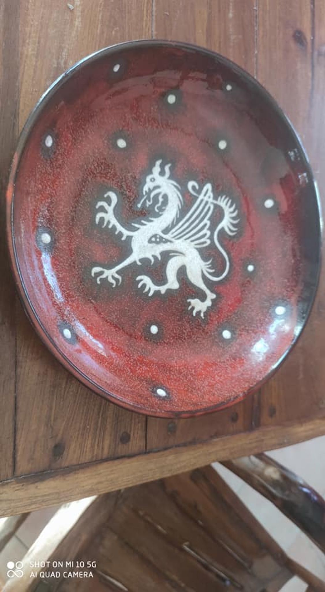 Plat en céramique Jean Lurçat