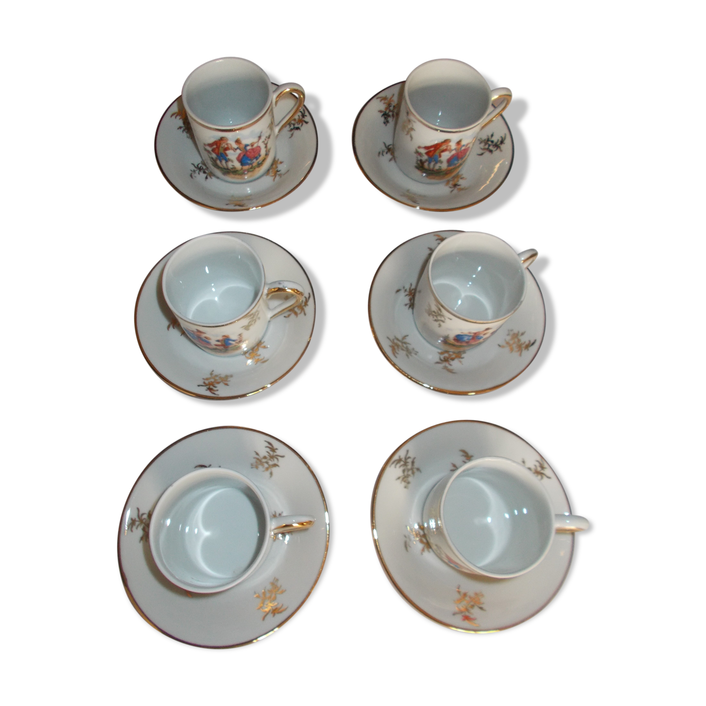 Porcelain coffee set character 17th century