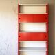 Metal modular storage system with compartments