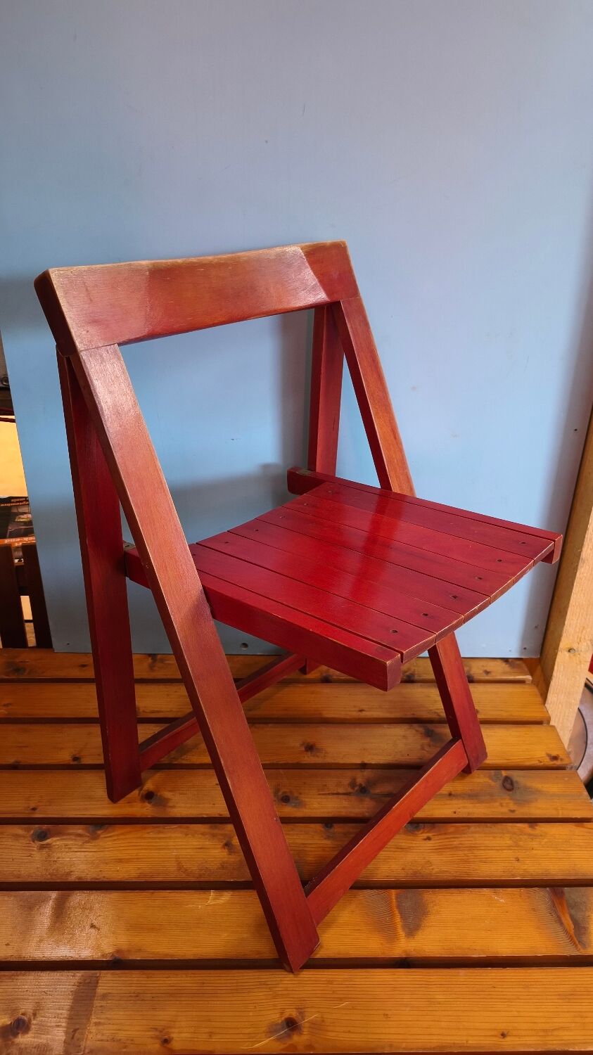 Chaise pliante Trieste par Aldo Jacober pour Bazzani