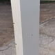 Vintage shoe column cabinet