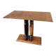 Dudouyt Courtray oak art deco console table