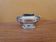 Silver Match table lighter in silver-plated metal with fluted base - Louis XVI