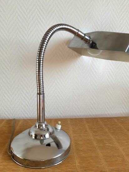 Desk lamp pirouett style art deco