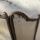 Brass fire screen with 2 leaves