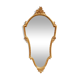 Deknudt, Vintage golden mirror Louis XV style   48x93cm