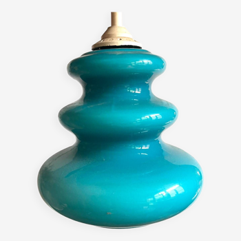 Suspension vintage en opaline