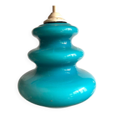 Vintage opaline pendant light