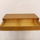 Rare floating nightstand  in oak wood with  drawers - Denmark 70