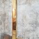 Vintage glazed brass shelf