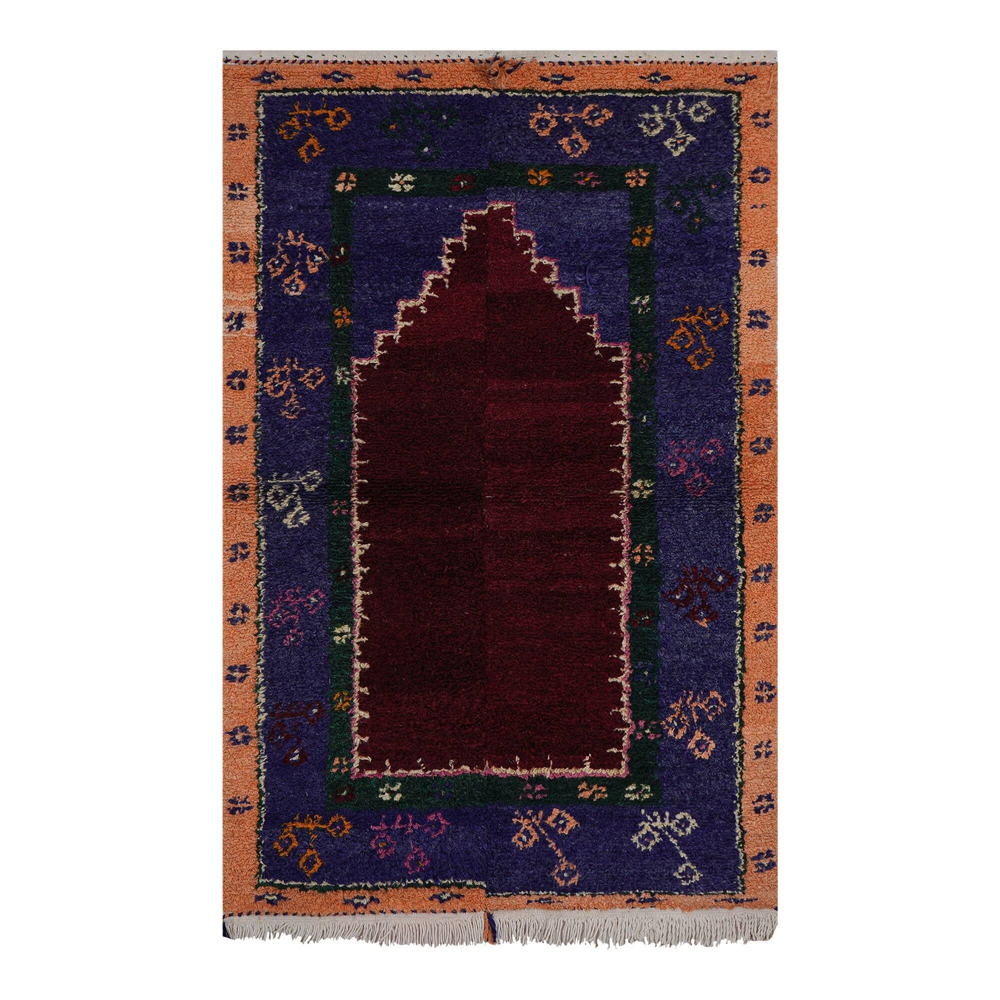 Tapis turc vintage fait main 103x150 cm