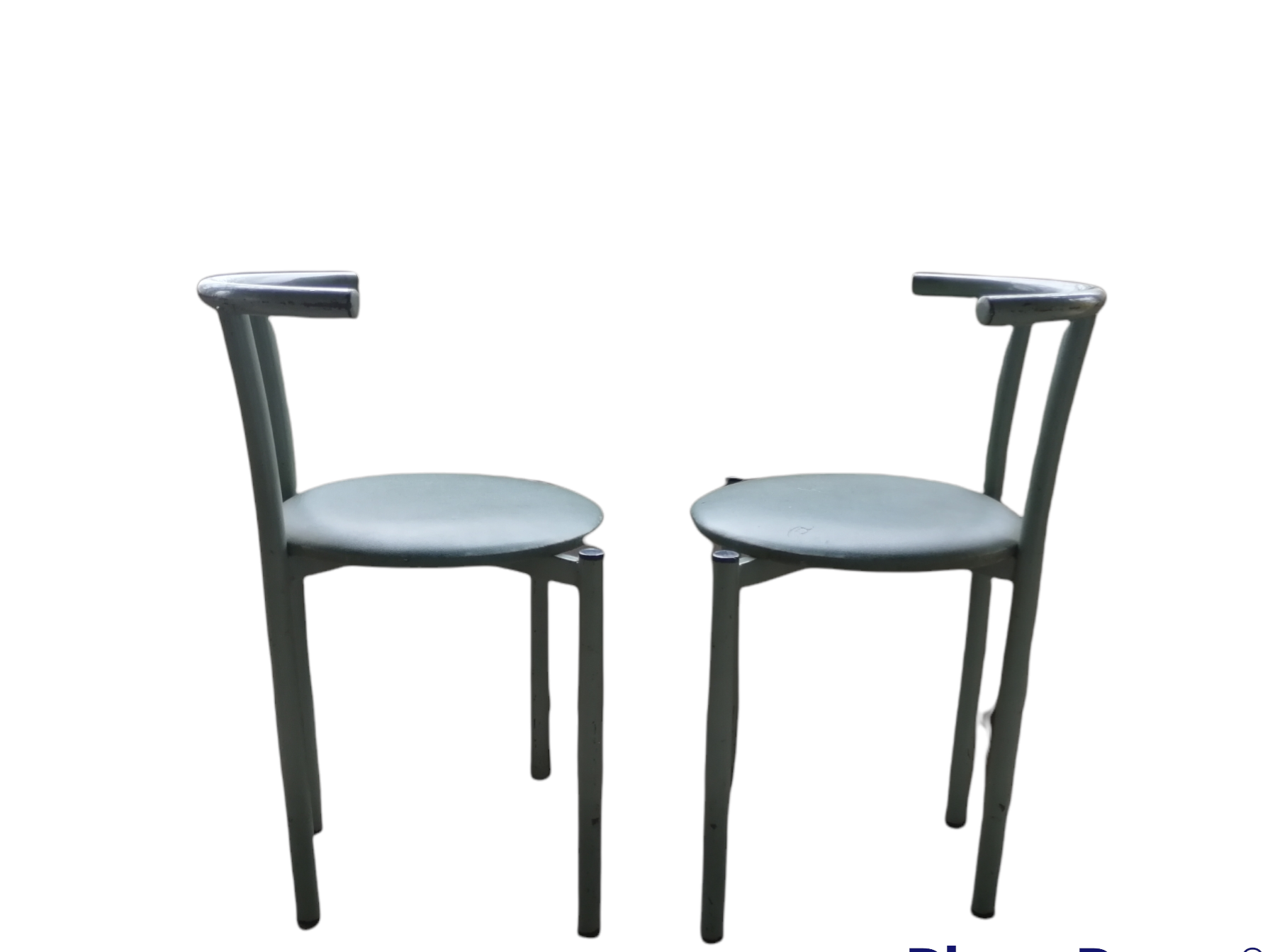 Metal chairs 80s