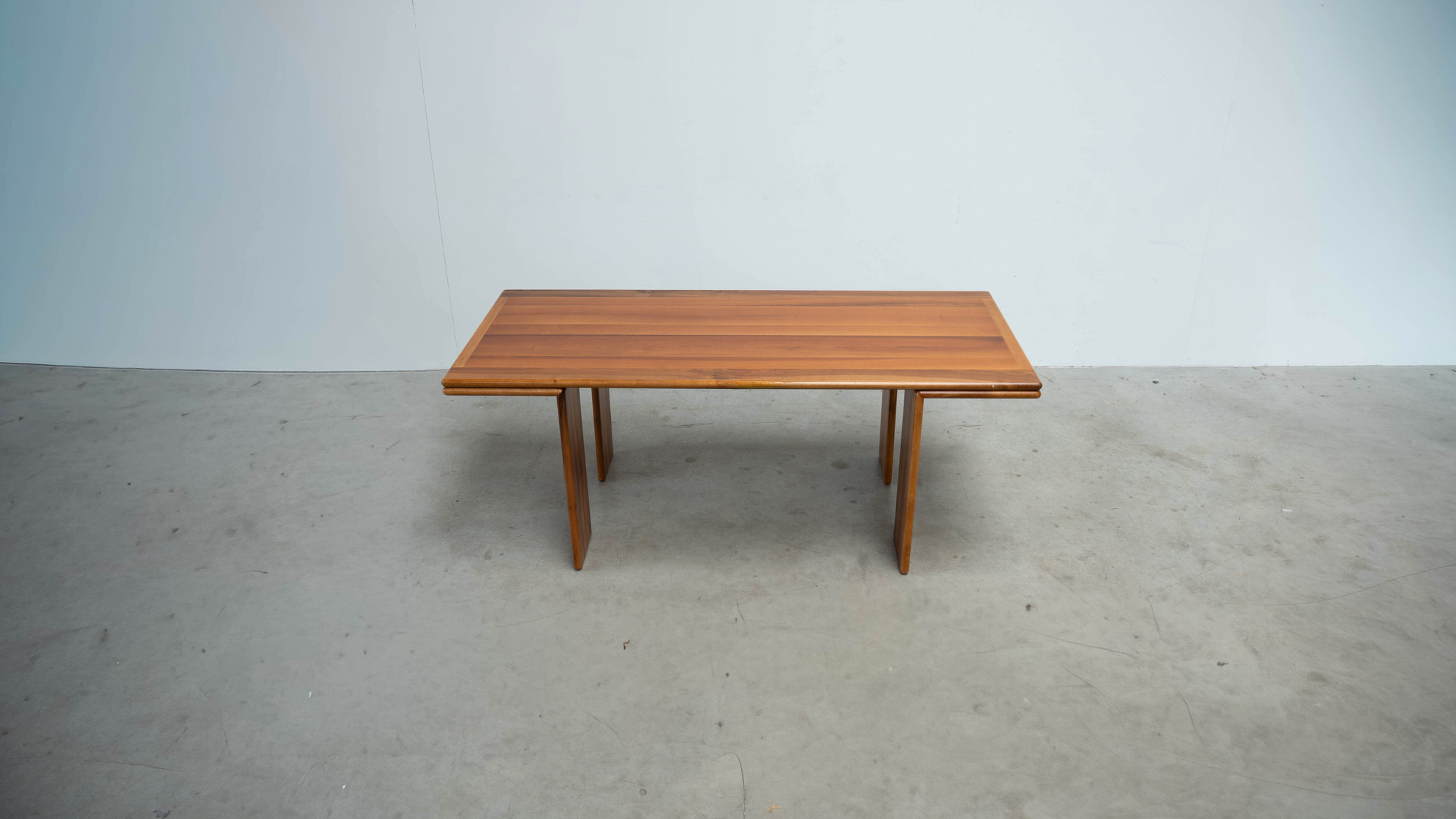Sculptural Italian dining table
