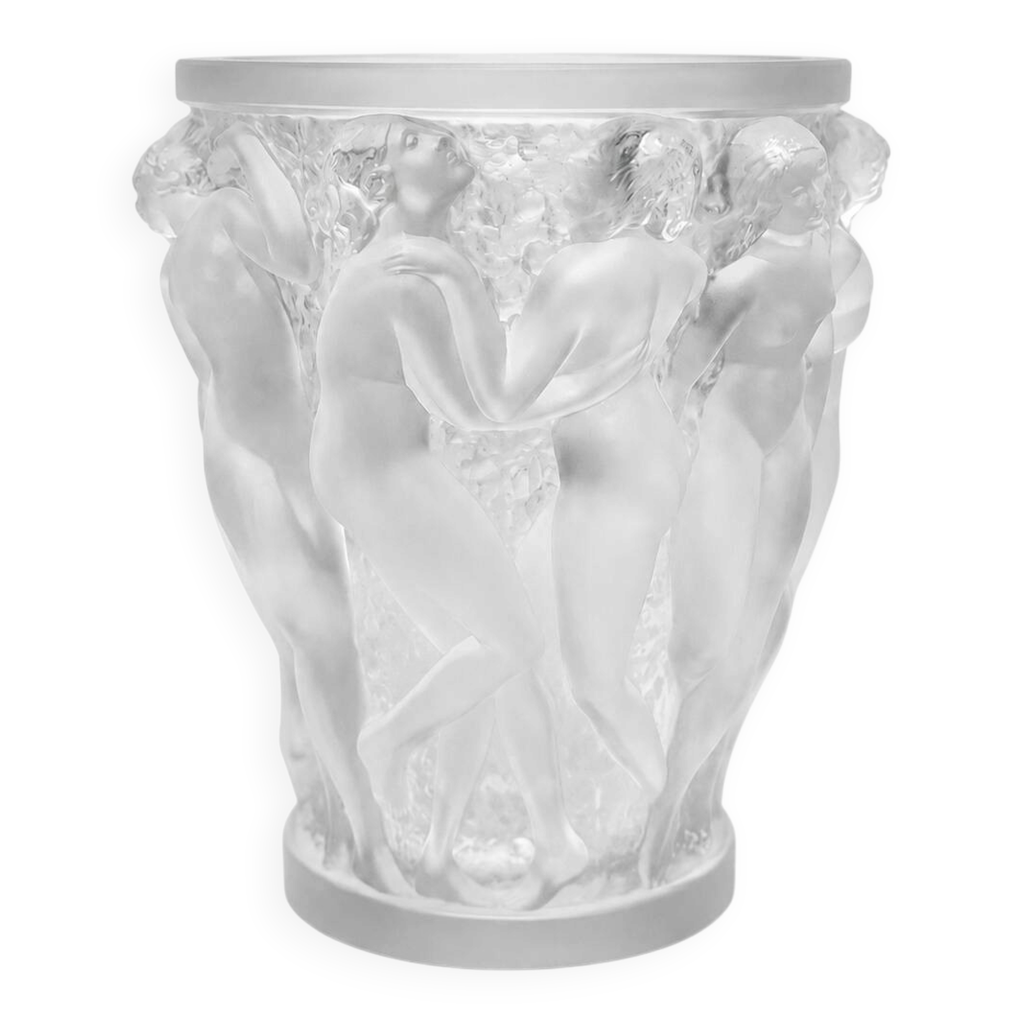 Lalique - Vase - Crystal - Bacchantes Vase Crystal