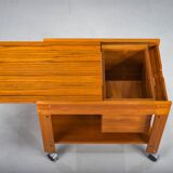 Mid-century modern Danish teak bar model 703 by Aksel Kjersgaard, 1960s