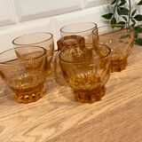 Set de 6 verres vintage