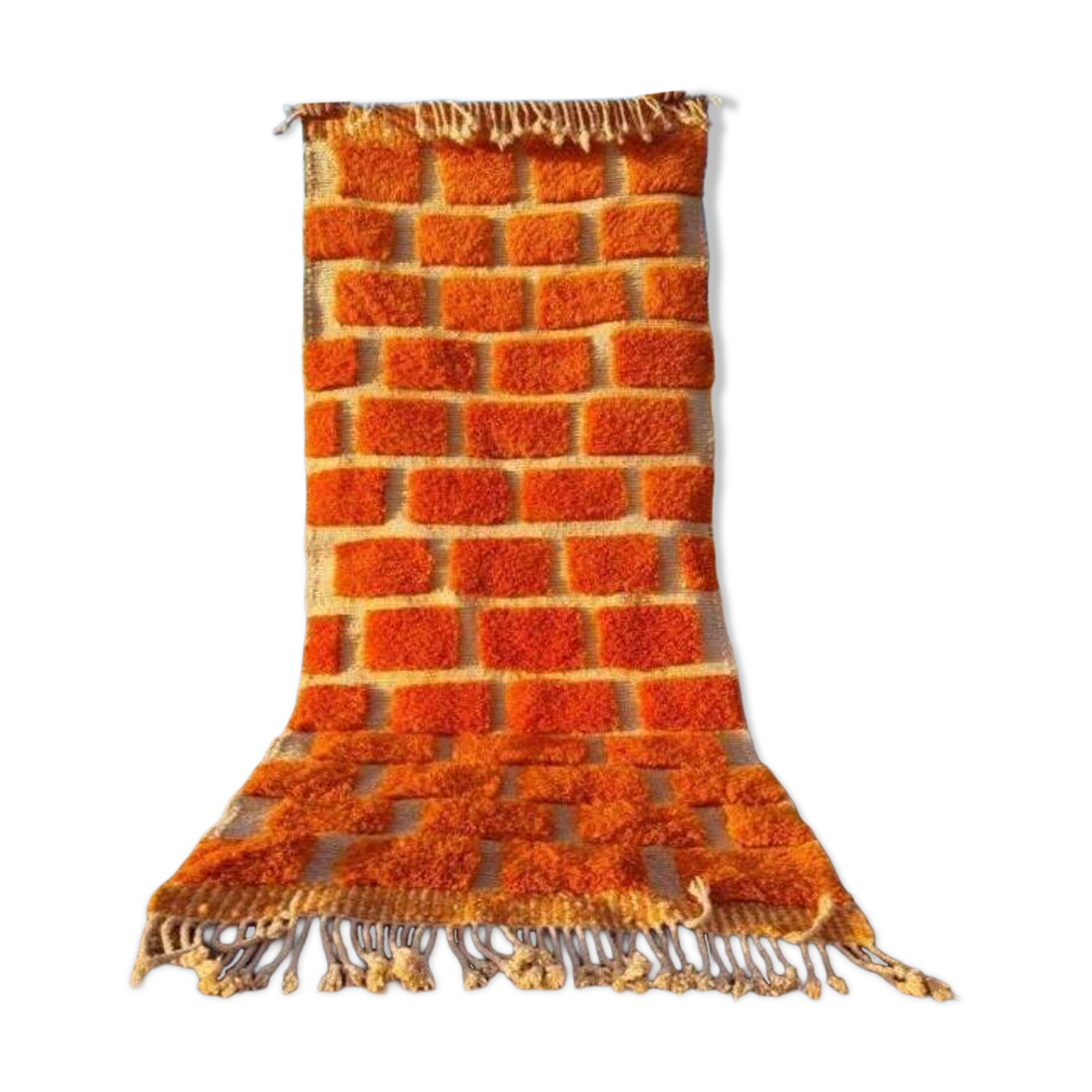 Handmade runner rug 300cm x 100cm